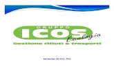 Brochure ICOS ECOLOGIA srl [modalità compatibilità] ICOS ECOLOGIA_… · La ICOS ECOLOGIA srl possiede 2 Centri di Messa in Riserva, una ubicata in Torino e l’altra a None, le