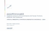 assoRinnovabili - Senato della Repubblica · 2017. 2. 23. · novembre 2016. 4 COP 21 ... energetica italiana, passata dai 64,9 miliardi di euro del 2012 ai 34,9 miliardi del 2015