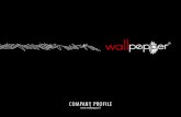 COMPANY PROFILEarchivio.fuorisalone.it/2017/uploads/fuorisalone/attachments/events/... · Grafiche, illustrazioni ed interpretazioni sono racchiusi nel Catalogo WallPepper®, una