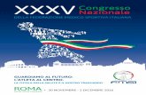XXXV - aimgroupinternational.com€¦ · DELLA FEDERAZIONE MEDICO SPORTIVA ITALIANA ROMA. 30 NOVEMBRE - 2 DICEMBRE 2016 14 VENERDÌ, 2 DICEMBRE 2016 12.00 VI SESSIONE TEMA: La ricerca
