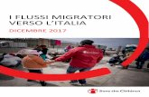 I FLUSSI MIGRATORI VERSO L’ITALIA - Save the Children Italia...5 Alla fine del 2017, per quanto riguarda le nazionalità dei migranti arrivati via mare, le principali nazionalità