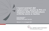 I nuovi scenari del cybercrime: anche la PA e il sistema delle … · 2011. 5. 30. · 2 Contenuti del master • Cybercrime e cybersecurity: un nome nuovo per un vecchio problema,