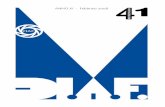 ANNO XI - Febbraio 2008 - FIAF · 2013. 1. 9. · 3 Articoli Il nuovo logo - di W. Turcato pagina 3 A proposito della legittimazione di una nuova arte - di Srdjan Plavsa pagina 4