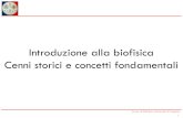 Introduzione alla biofisica Cenni storici e concetti fondamentali · 2016. 1. 22. · Corso di Biofisica, Università di Cagliari Principi termodinamica 1. La variazione di energia
