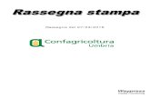 Rassegna del 27/03/2018 - Confagricoltura Umbria...2018/03/27  · INDICE RASSEGNA STAMPA Indice Rassegna Stampa Rassegna del 27/03/2018 Pagina I Agricoltura: scenario Italia Oggi