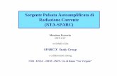 Sorgente Pulsata Autoamplificata di Radiazione Coerente (NTA … · 2002. 7. 9. · INFM : Soft X-ray Source TASKS The rev. committee selected the Project SPARC in December 2001 with