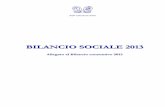 BILANCIO SOCIALE 2013 - ASP Città di BolognaBILANCIO SOCIALE 2013 Allegato al Bilancio consuntivo 2013 . ... Da metà 2009, con la sottoscrizione del contratto di servizio, l’ASP