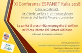 XI Conferenza ESPANET Italia 2018 - Ariaaria.unimol.it/wp-content/uploads/2018/09/PPT_Golino-Espanet.pdf · Monacilioni, Pietracatella, Riccia, Sant’Elia a Pianisi, Toro e Tufara.