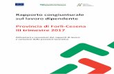 Rapporto congiunturale sul lavoro dipendente Provincia di Forlì … · 2018. 6. 11. · Nel terzo trimestre 2017, in provincia di Forlì-Cesena, sono cresciuti i flussi di attivazioni