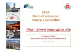 SEAP: Piano di azione per llenergia’energia sostenibile · ¾Stabilire una strategiafino al2020 (ooltre) ¾Definire un obiettivo generale per la riduzione di CO2 ¾Adattare la struttura
