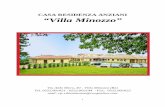 CASA RESIDENZA ANZIANI “Villa Minozzo” · 2017. 3. 31. · 1 CASA RESIDENZA ANZIANI “Villa Minozzo” Via Aldo Moro, 30 - Villa Minozzo (Re) Tel. 0522.801821 · 0522.802144