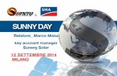 Diapositiva 1 - SMA Italia · Modulo Sunerg XP Alta qualità • Fabbricato interamente in Italia Testato da Photon Lab • Garanzia 10 anni • TUV - MCS - PV CYCLE Alte Performance