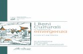 I Beni Culturali in condizioni di emergenza...Rischi e interventi d’emergenza in aree archeologiche L. Marino (DiDA – Unifi) Interventi in condizioni di emergenza A. Lorenzi (Coop.