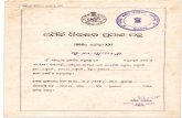 Adivasi Navjeewan Gathan Navjyoti Agua · Barma1-770018 Sundargarh Dt. Lakraberna Amgova—770018 Sundargarh Dt. Keratoli Kahupani-770018 Sundargarh Dt. VERYFICATIONS . Verified that