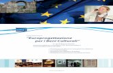 Europrogettazione per i Beni Culturali - Emagister · pubblici regionali/nazionali e principalmente ai finanziamenti comunitari per la cultura. Il corso parte da una panoramica sulle