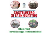 2012 05 22 Evento finale presentazione - Castelvetro di Modena...Presentazione del progetto (ottobre): il 27 ottobre , prima di iniziare, il progetto viene presentato ai Consiglieri