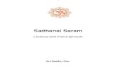 Sadhanai Saram - Italiano - Happiness of Being · istruzioni ( upadesa ). Rispondendo a domande su argomenti spirituali, le risposte di Swami mostravano che era solo ... Ghirlanda