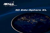 3D Edu-Sphere XLdoccdn.simplesite.com/.../18798456-eb18-47c0-ac31-547931469990/Flyer-ita.pdfTrasportabile, economica, interattiva. 3Des Sfera Didattica «Visualizzare un pianeta in