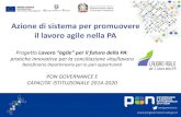 Azione di sistema per promuovere il lavoro agile nella PA · Progetto Lavoro “agile” per il futuro della PA Nell’ambito del PON Governance e Capacità istituzionale 2014/2020