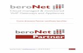 Come diventare Partner certificato beroNetberonet.com/wp-content/uploads/downloads/partnerprogram... · 2019. 4. 8. · beroNet GmbH | info@beronet.com | +49 30 25 93 89 0 3 A proposito