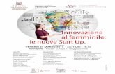Innovazione al femminile...2017/03/24  · Innovazione al femminile: Convegno VENERDÌ 24 MARZO 2017 - ore 15,30 - 18,30 Tecnopolo - P.zzale Europa 1, Reggio Emilia Convegno accreditato