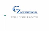 New PRESENTAZIONE GRUPPO · 2020. 7. 29. · Il gruppo G7Intl è organizzato in usiness Unit che operano in sinergia. Ogni Business Unit è in grado di offrire servizi e prodotti