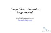 Image/Video Forensics: battiato/CF1213/Steganografia e... · PDF file Image/Video Forensics - Prof. Sebastiano Battiato . Steganografia costruttiva Opera più o meno come la steganografia