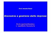 Prof. Antonio Renzi - uniroma1.it€¦ · Il free cash flow (cenni) 2 Prof. A. Renzi – Economia e gestione delle imprese – Parte quattordicesima. 1. Le tre fasi del governo del