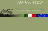 REGLAMENTO DEL SENADO - Senato Ragazzi€¦ · el recuento de las papeletas para la elección del Presidente. 2. El recuento de las papeletas para las votacio-nes a que se refiere