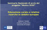 Educazione corale e relative ricerche in ambito europeoEducazione corale e relative ricerche in ambito europeo Introduzione e contesto . Esempi: ... 4 ˛ 1 4 ˛ 4 ˛ 1 4 ˛ ... 2008/9