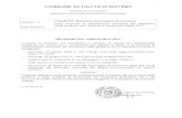 Civita d'Antino dell organo … · 18/02/2013); il piano degli indicatori e risultati di bilancio (art. 227/TUELf c. 5), I'inventario generale (art. 230/TUEL, c. 7); la nota informativa