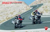 Indice - RS Moto groupcon passeggero a bordo e bagaglio. La ciclistica della Multistrada 1260 Enduro prevede un corsa sospensione per entrambe le ruote pari a 185 mm in modo da definire