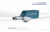 flyer A4 EV - cmatic.it · EV10 Regolatore elettronico di ﬂusso proporzionale Electronic Proportional Flow Control EV10 IN OUT Via Matteotti, 32 - 20833 Giussano (MB) - ITALY Tel.