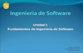 Ingeniería de Software … · Ingeniería de software Es una disciplina que comprende todos los aspectos de la producción del software desde las etapas iniciales de la especificación
