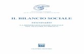 STANDARD · 2016. 10. 13. · Struttura e contenuto del bilancio sociale 9 1. Premessa Lo standard si riferisce alle amministrazioni e alle aziende pubbliche d’ora in avanti chiamate