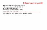 Guida di avvio rapido - Honeywell Productivity and ... Re… · LED laser disattivato LED scansione disattivato. 16 Prefisso Leggere uno dei seguenti codici a barre per programmare