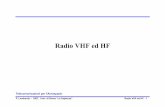 Radio VHF ed HF - uniroma1.itinfocom.uniroma1.it/rrsn/wiki/uploads/TelecomunicazioniPerLAerosp… · Radio VHF ed HF. Telecomunicazioni per l’Aerospazio P. Lombardo – DIET, Univ.