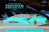 FRANCOFORTE 2015 - Toyota 2015 NUOVO RAV4 HYBRID Il coraggio di cambiare prospettiva TOYOTA C-HR CONCEPT