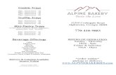 Alpine Bakery & Trattoria | Alpharetta Italian Restaurant & Bakeryalpinebakeryandtrattoria.com/wp-content/uploads/2018/11/... · 2018. 11. 12. · White cake layers, white chocolate
