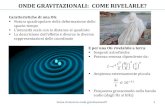 ONDE GRAVITAZIONALI: COME RIVELARLE?ragazzileonardo.it/BigFile/20170215_LorenziniOndeGravita... · 2017. 3. 8. · ONDE GRAVITAZIONALI: COME RIVELARLE? Come rivelare le onde gravitazionali?