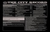 3229 VOLUME CXLVII NUMBER 159 MONDAY, AUGUST 17, 2020 … · 2020. 9. 15. · 3230 THE CITY RECORD MONDAY, AUGUST 17, 2020 Street, New York, NY 10006, on the fourth Wednesday of each
