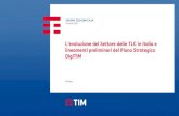 L’evoluzione del Settore delle TLC in Italia e lineamenti ... · 2007 2010 2014 2017 0 100 200 150 50 -1.7% Cagr 2007-2017 -3.5% 4.1% 6.7% Europe Telecom Global Telecom S&P Global