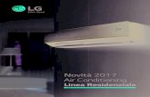 Novit£  2017 Air Conditioning Linea Residenziale 2017 LG Linea Residenziale Solo Monosplit Compatibile