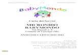 cds MicroNido BabyMondo 2013-2014 - Fare Diversamente dei Servizi a.e. 201… · laboratori espressivi e creativi per bambini e genitori, baby parking, feste di compleanno anche con