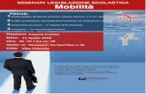 1 - MOBILITA' - Seminario 11 04 2018 I.C. Murmura di Vibo ......Il seminario garantisce 6 CFI-J per il master: Legislazione scolastica e metodologie didattiche. Codice Master MA643
