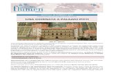 UNA GIORNATA A PALAZZO PITTI€¦ · Palazzo Pitti, occupando gli ambienti di quello che fu l’Appartamento d’Estate della famiglia Medici. Le pareti, interamente affrescate in