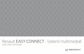 Renault EASY CONNECT Sistemi multimediali€¦ · «Aggiungere e gestire dei widget». 1 La visualizzazione delle pagine iniziali, delle funzionalità e delle informazioni potrebbe