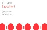 New ELENCO Espositori - Chiostri di Sant'Eustorgiochiostrisanteustorgio.it/wp-content/uploads/2017/08/CAT... · 2017. 10. 2. · Espositori Chiostro in Fiera 17a edizione 6-8 Ottobre