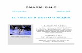 DMARMI S.N jet.pdfvetrate artistiche - allestimenti fieristici - insegne industria meccanica - guarnizioni - materie plastiche (taglio e sagomatura) - accessori moda (prototipi) volete