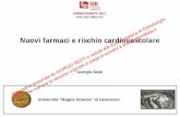Nuovi farmaci e rischio cardiovascolare - SID Italia - Sesti Giorgio... · 2017. 11. 2. · Senza il fondamentale sostegno della SID non sarei oggi qui a presentare questa mia relazione.